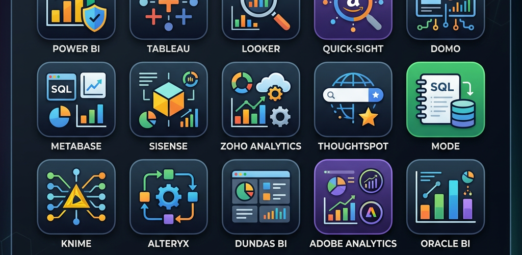Business intelligence tool alternatives grid