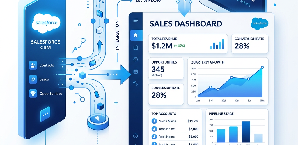 Salesforce Dashboard Connection